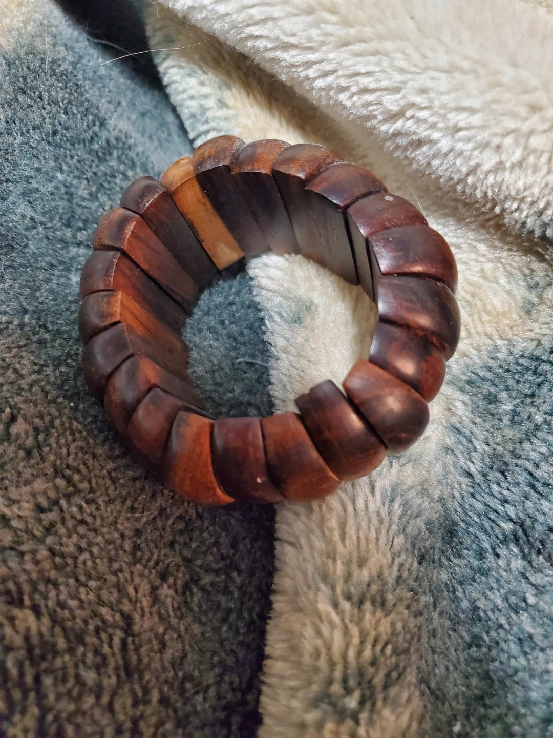 Vintage Wooden Bracelet - photo 5