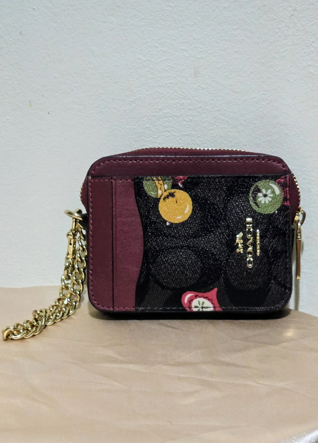 Coach Card Case with Cherry Charm - photo 5