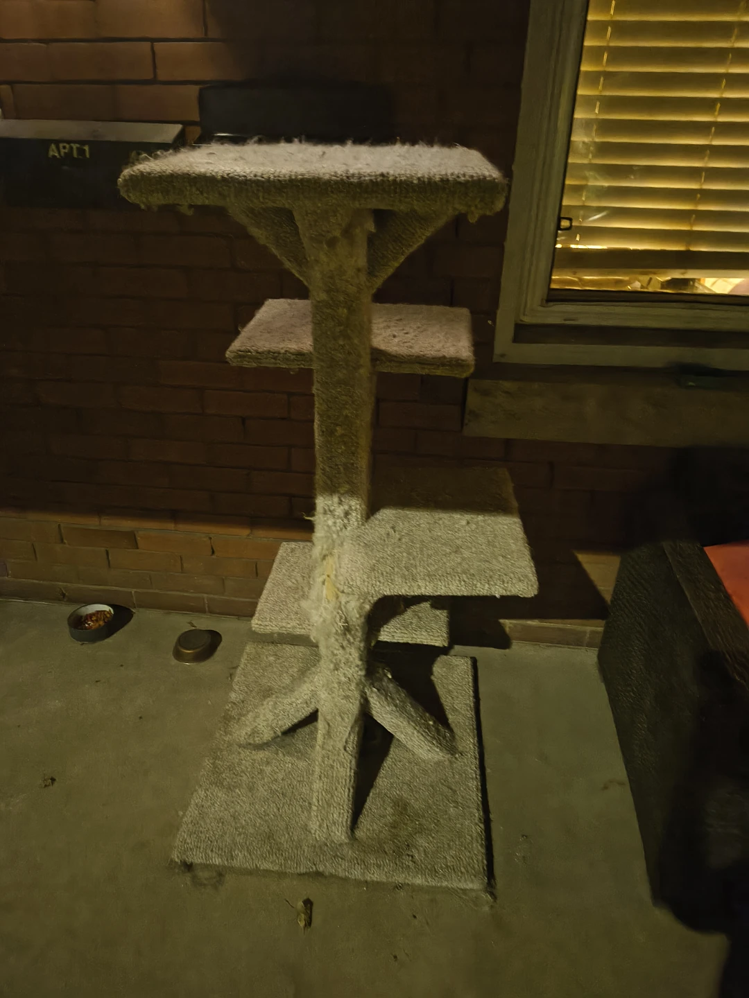 Carpeted Cat Tree