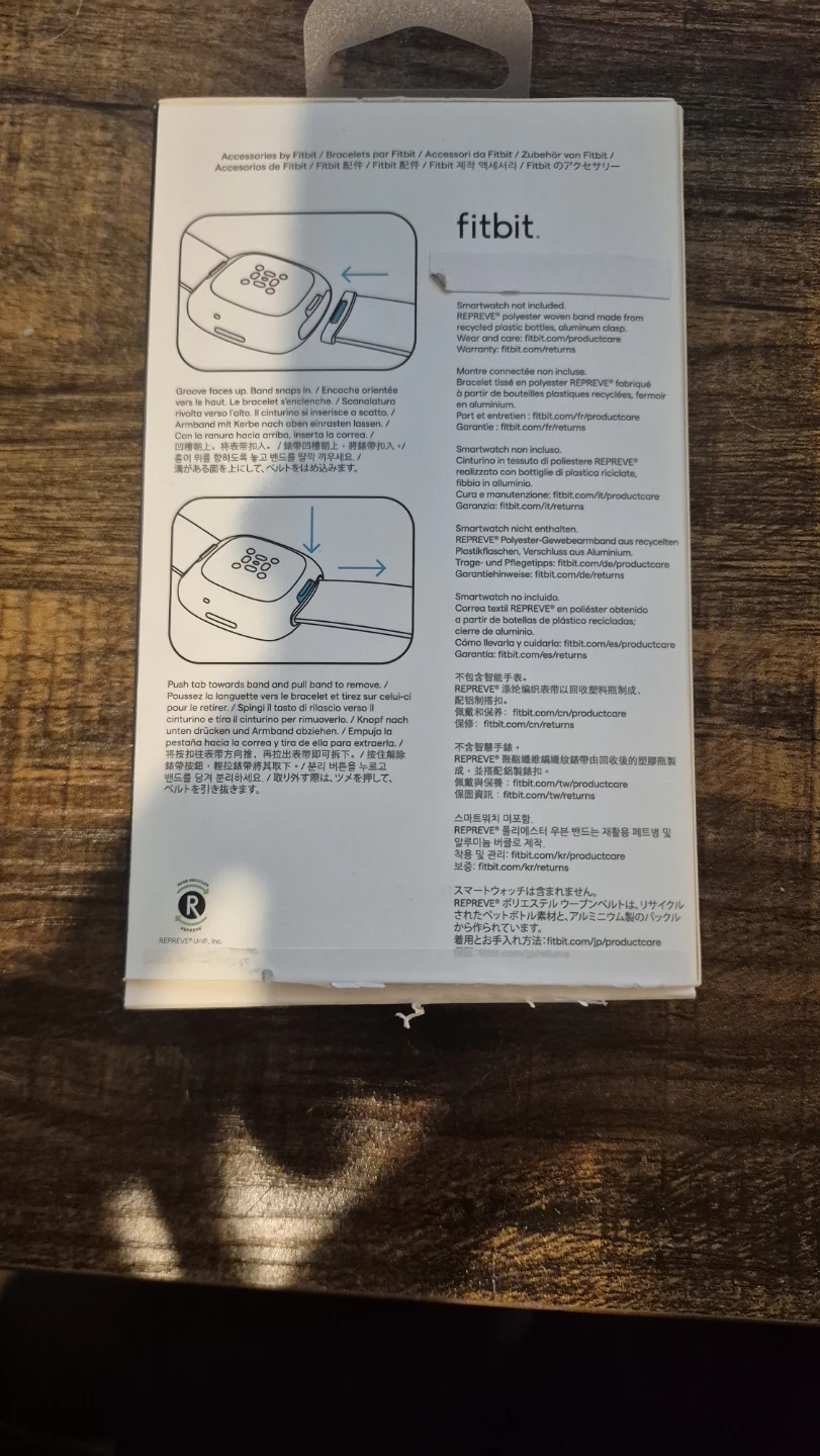 Genuine Fitbit 24mm Woven Band - photo 2