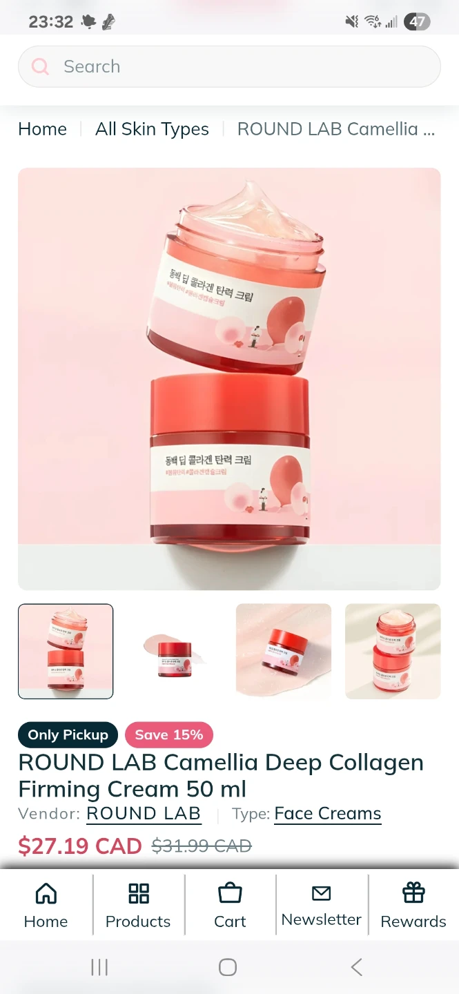 ROUND LAB Soybean Panthenol, Camellia Collagen Firming Creams - photo 3