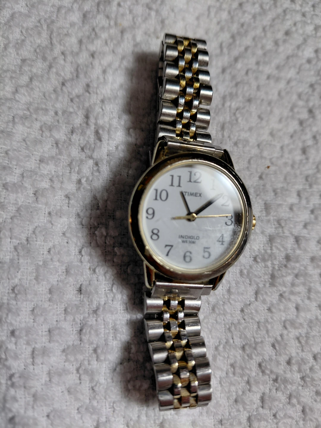 Timex Indiglo Two-Tone Watch - photo 2