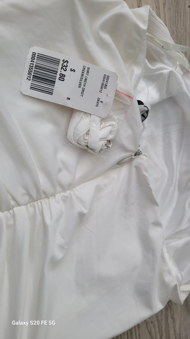 XXI Forever Cream and Silver Studded Dress - photo 4