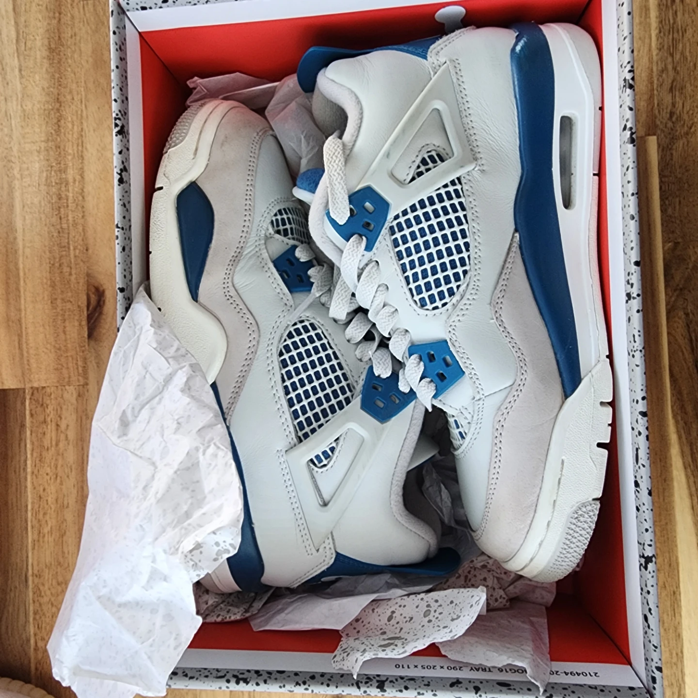 Air Jordan 4 Retro GS Military Blue