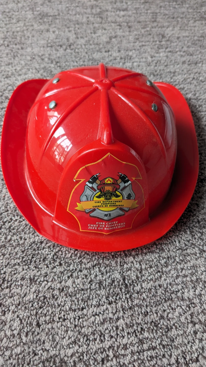 Toy Firefighte Kids Helmet - photo 2