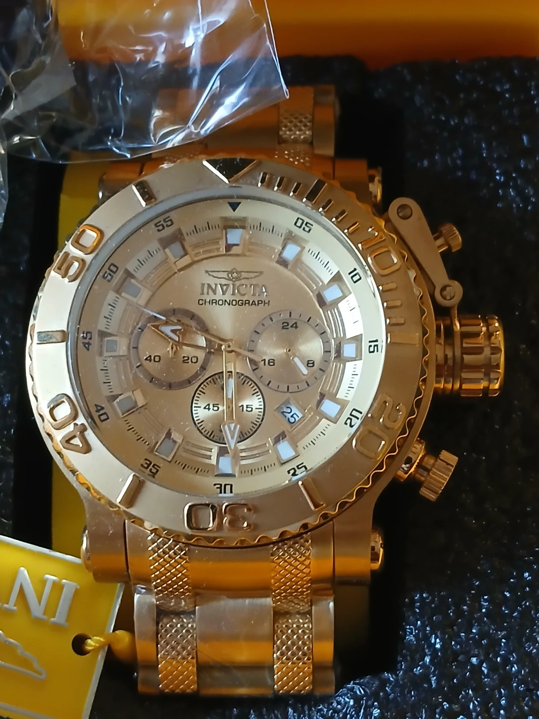 INVICTA COALITION FORCES SYNARCHY MEN'S WATCH (GOLD) - photo 2
