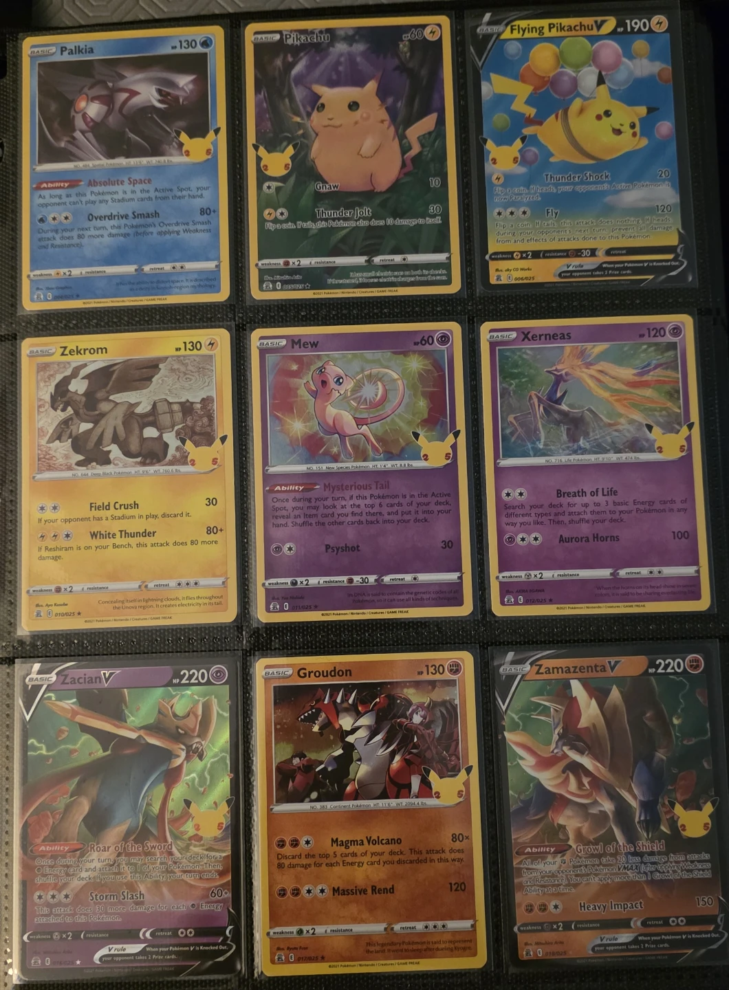 Pokemon 25th celebration master set - photo 2