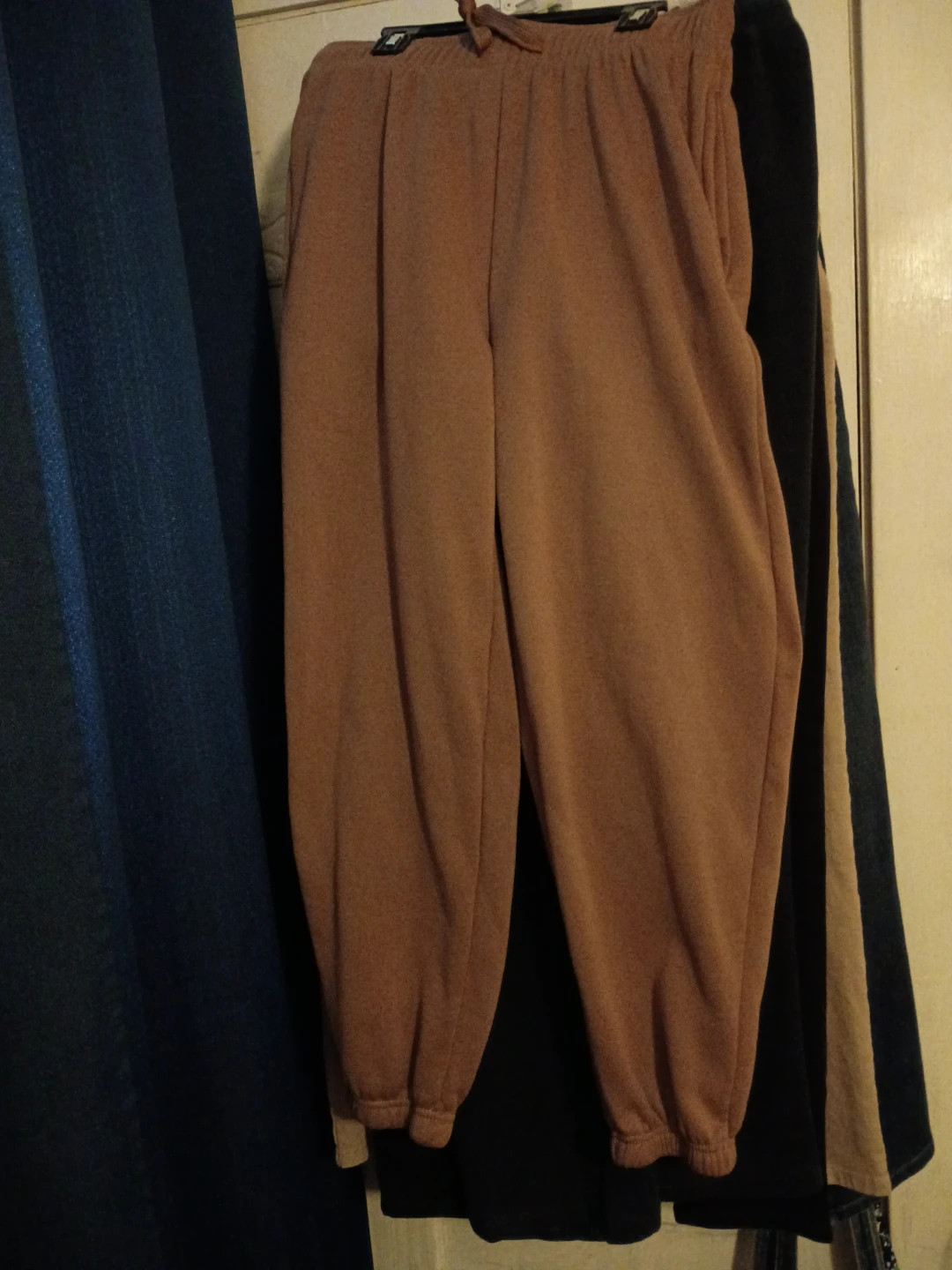 Brown Fleece Joggers