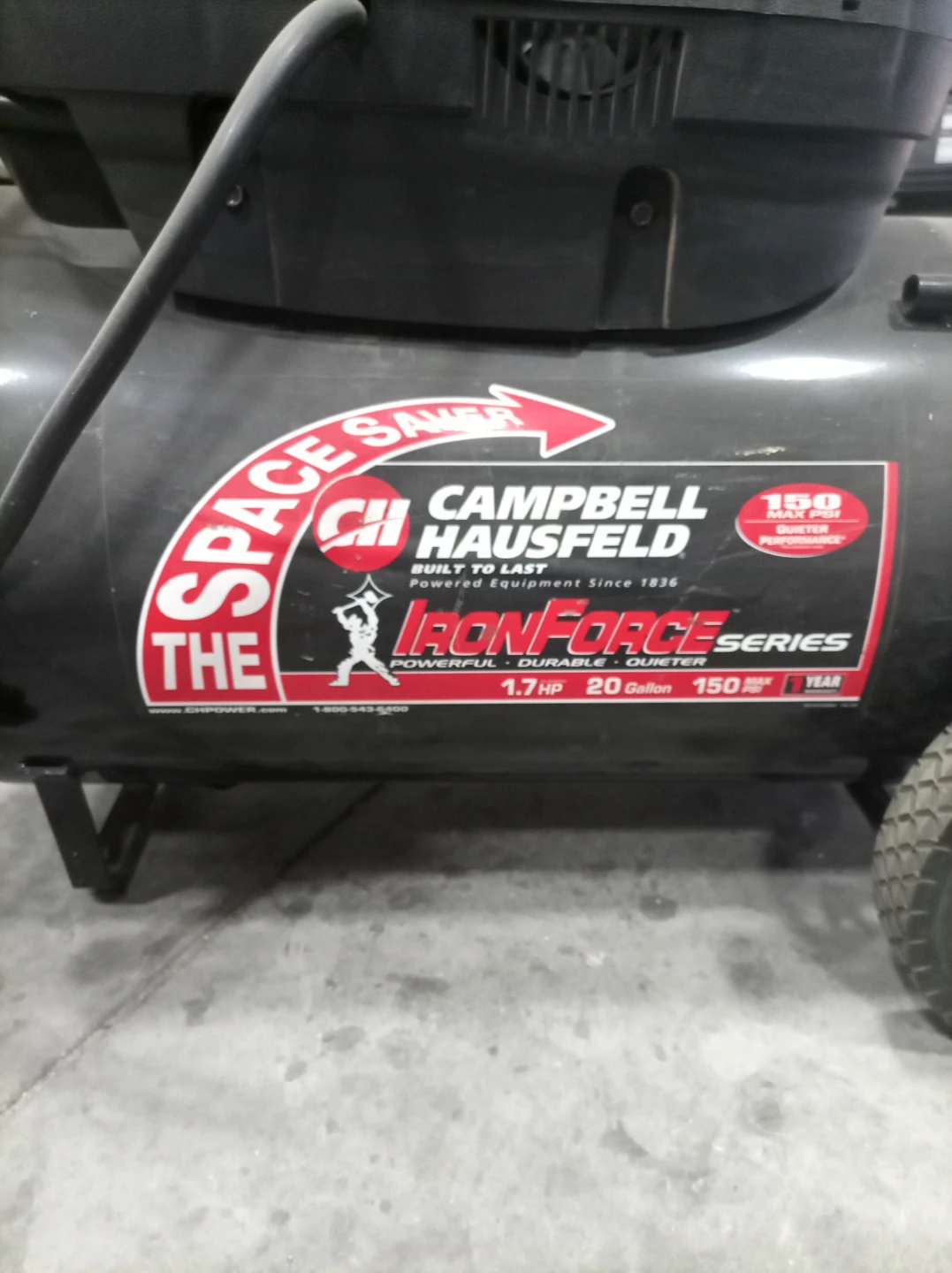 Campbell Hausfeld Ironforce series compressor