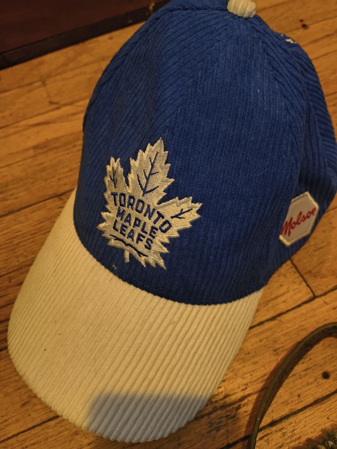 Toronto Maple Leafs Molson Corduroy Hat