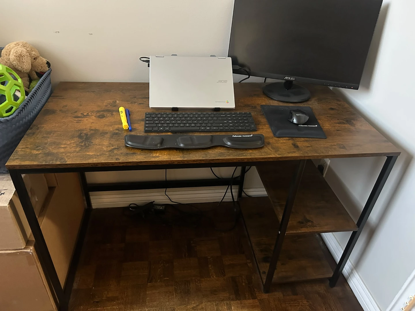Industrial Style Computer Desk