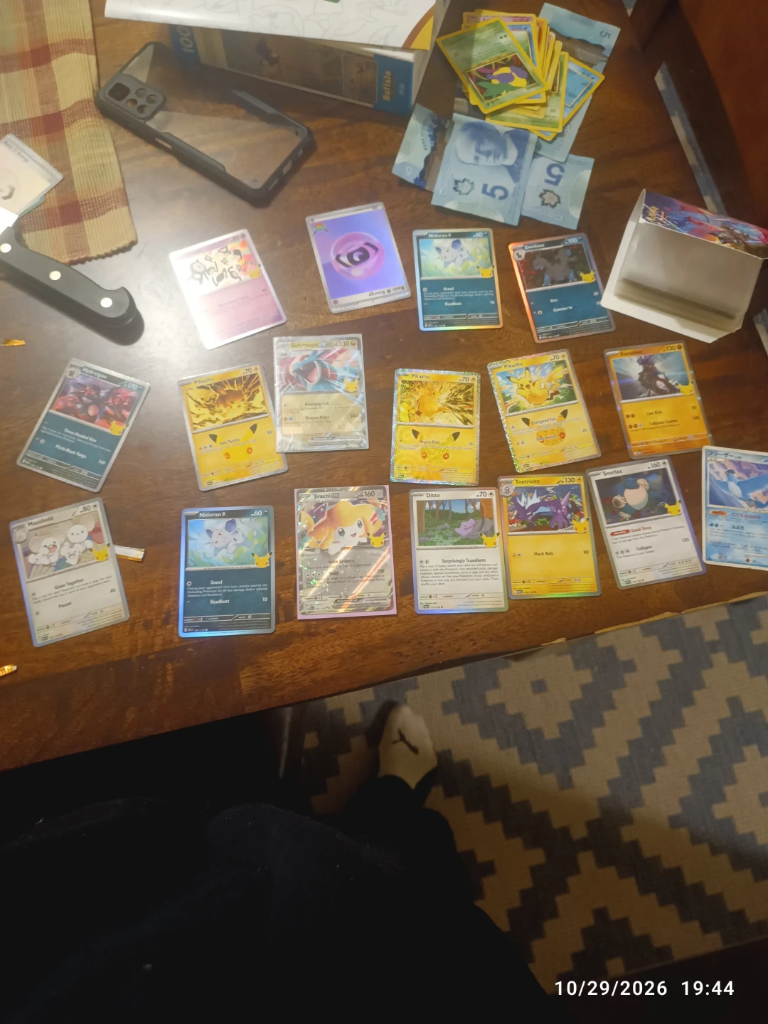 Assorted Pokemon Trading Cards