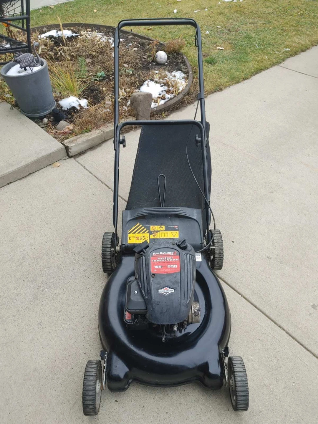 Yard Machines Push Mower 158cc