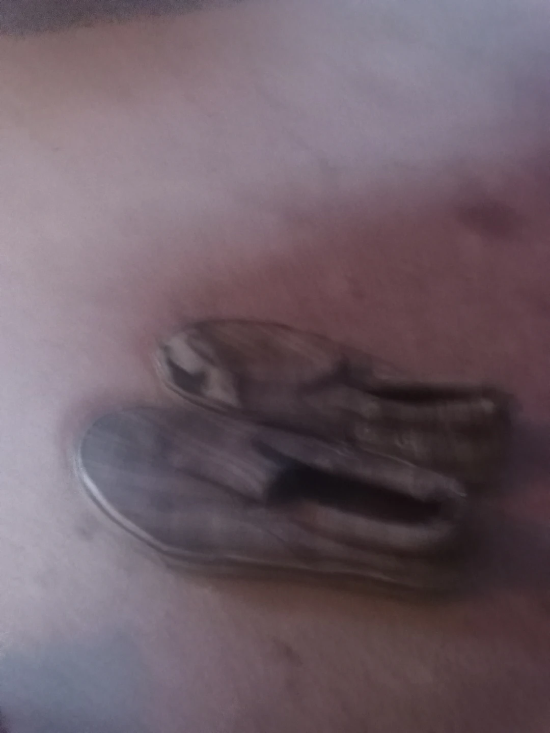 Vans Checkered Slip-On Shoes size 4 kids