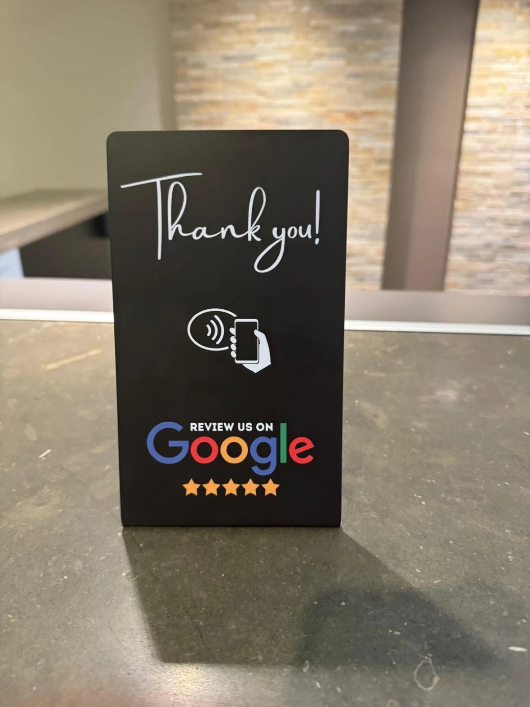 Google Review NFC Table Stand - photo 2