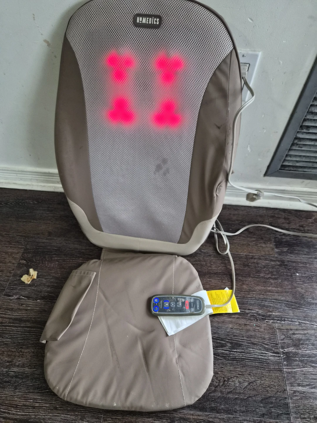 HoMedics Shiatsu Massage Chair Pad - photo 4