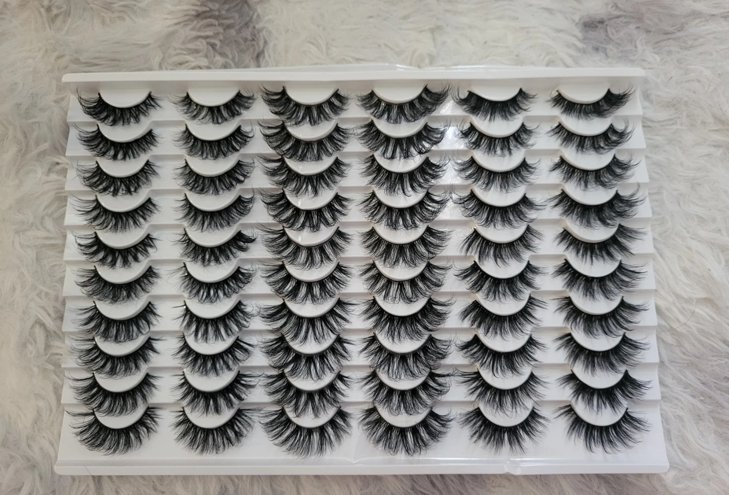 New Bulk set 30 pairs black eyelashes - photo 2