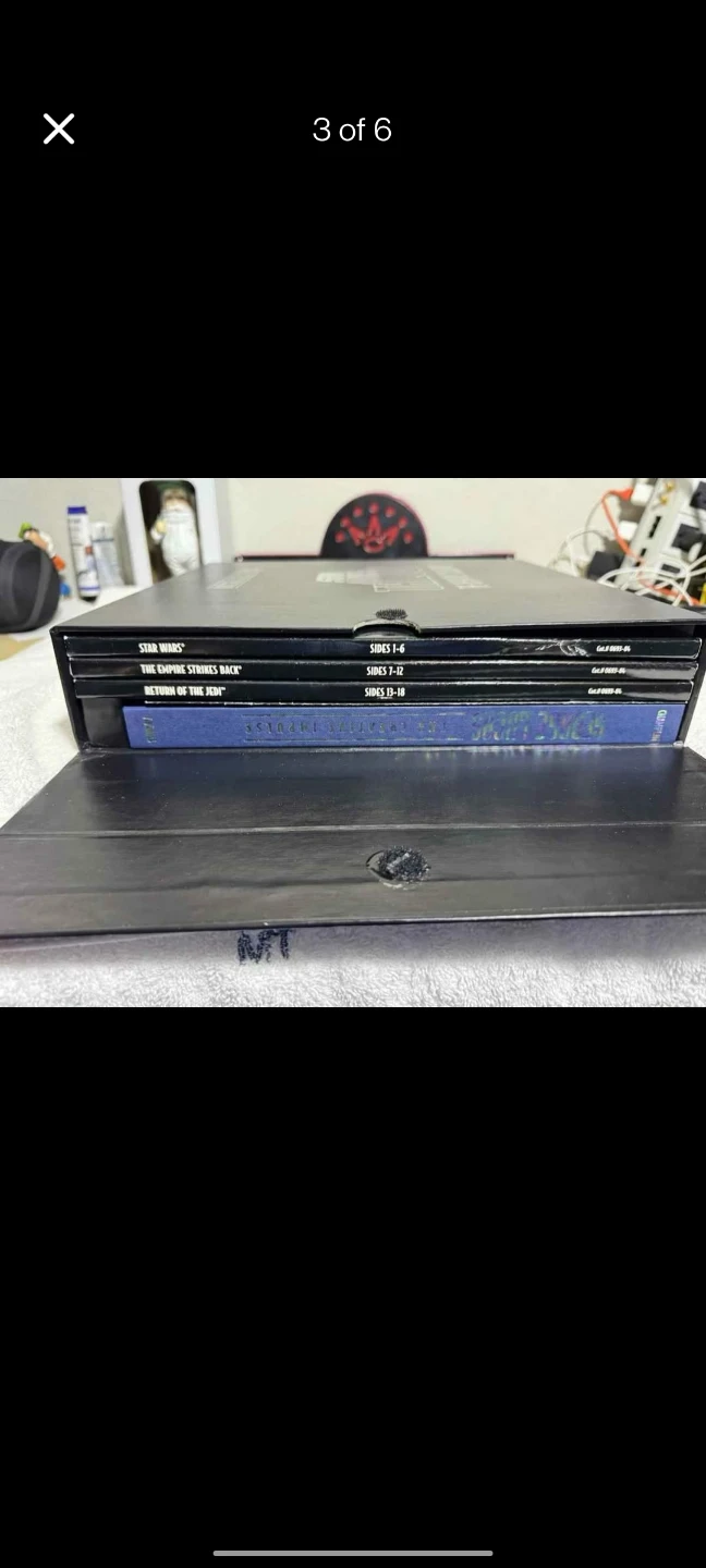 Star Wars Trilogy The Definitive Collection LaserDisc Set - photo 3