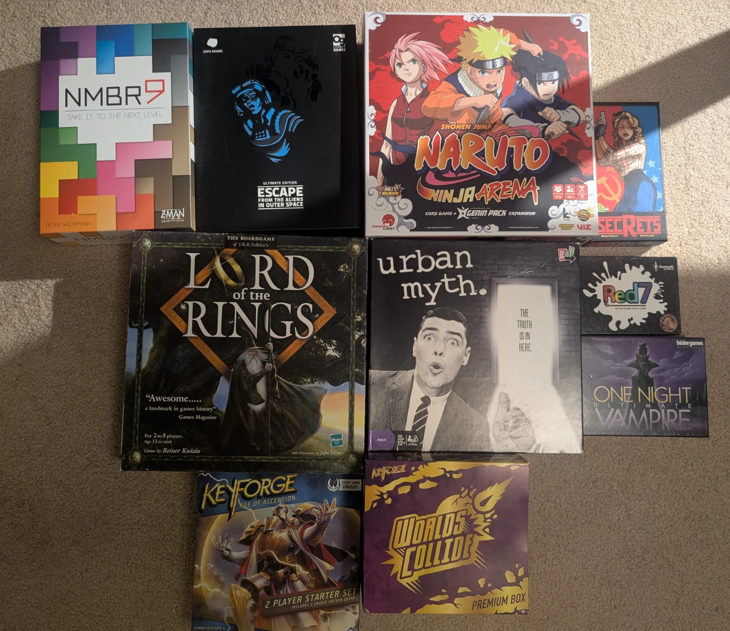 Board Games for Sale (OBO)
