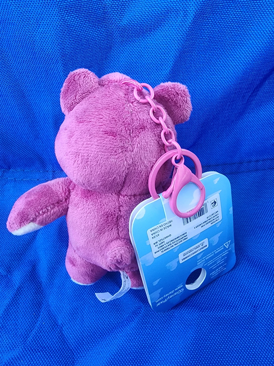 Disney Pixar Toy Story Lotso Plush Keychain - photo 2