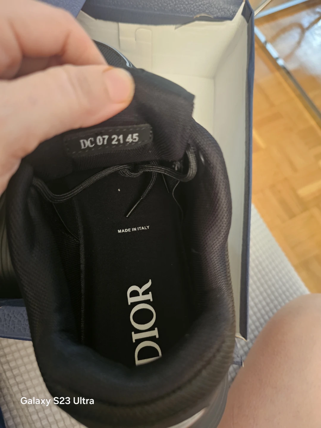 Dior B30 Sneakers Black/White - photo 3