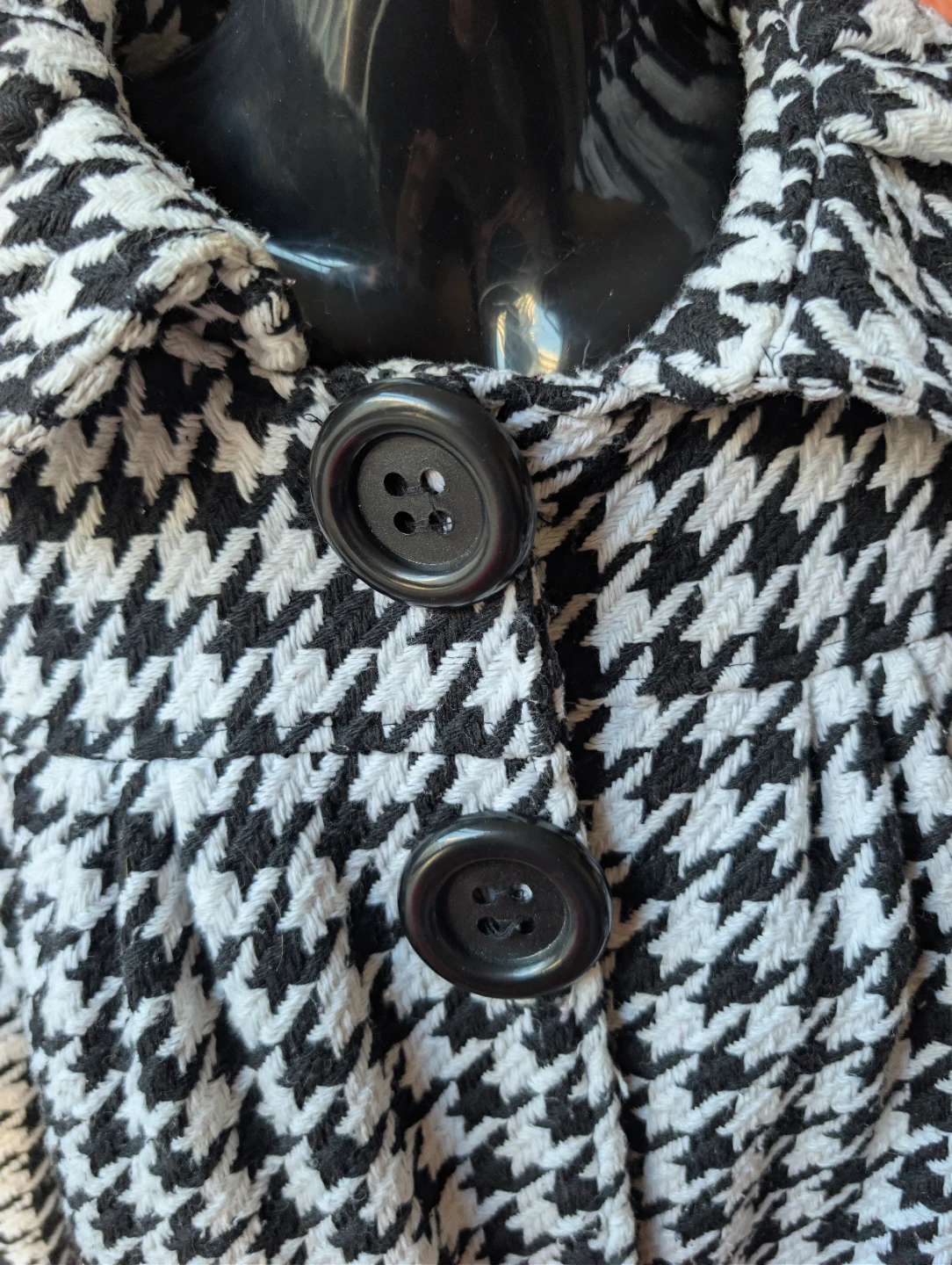 Black & white houndstooth jacket - photo 3