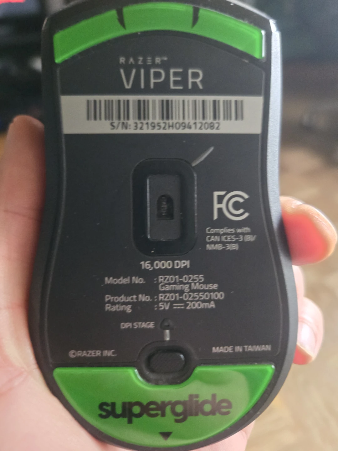 Razer Viper Gaming Mouse - photo 2