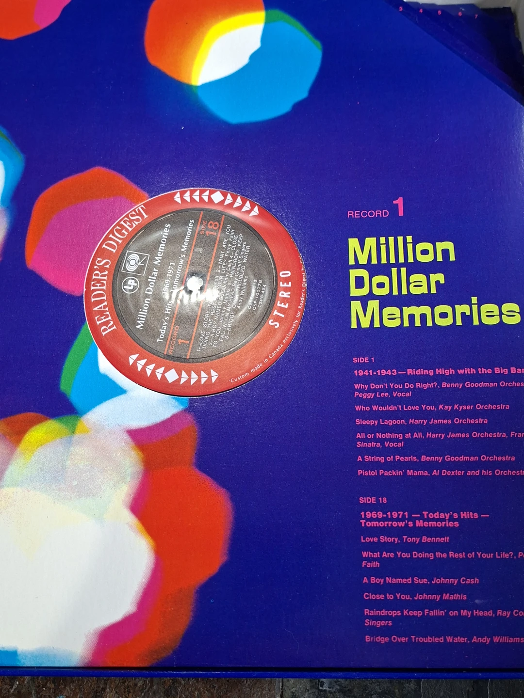 Million Dollar Memories Reader's Digest Vinyl Record Set - photo 4