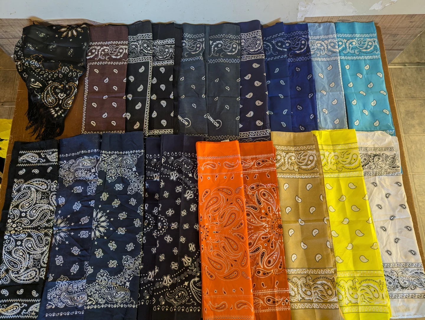Assorted Collection of Bandanas