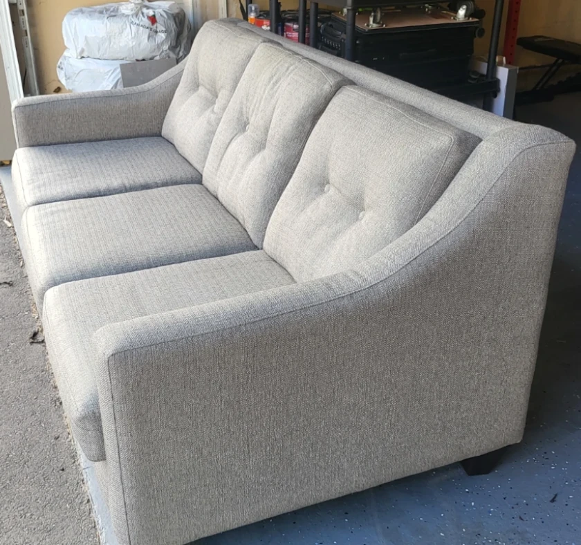 Three-seater Grey Couch - photo 2