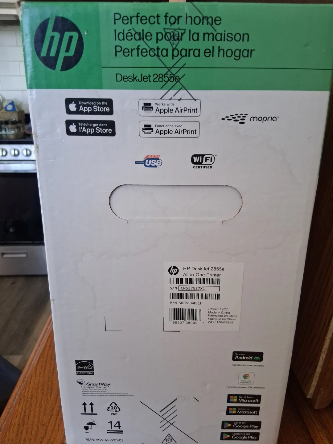 HP DeskJet 2855e All-in-One Printer - photo 2