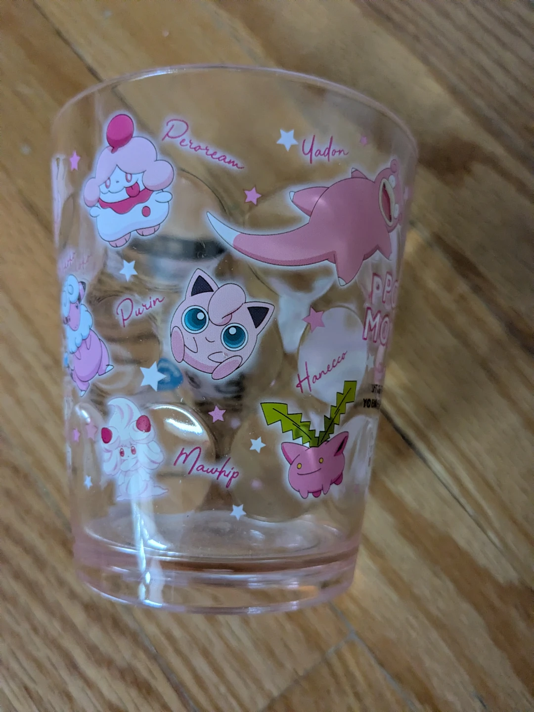 Pokemon Acrylic Cup Pink