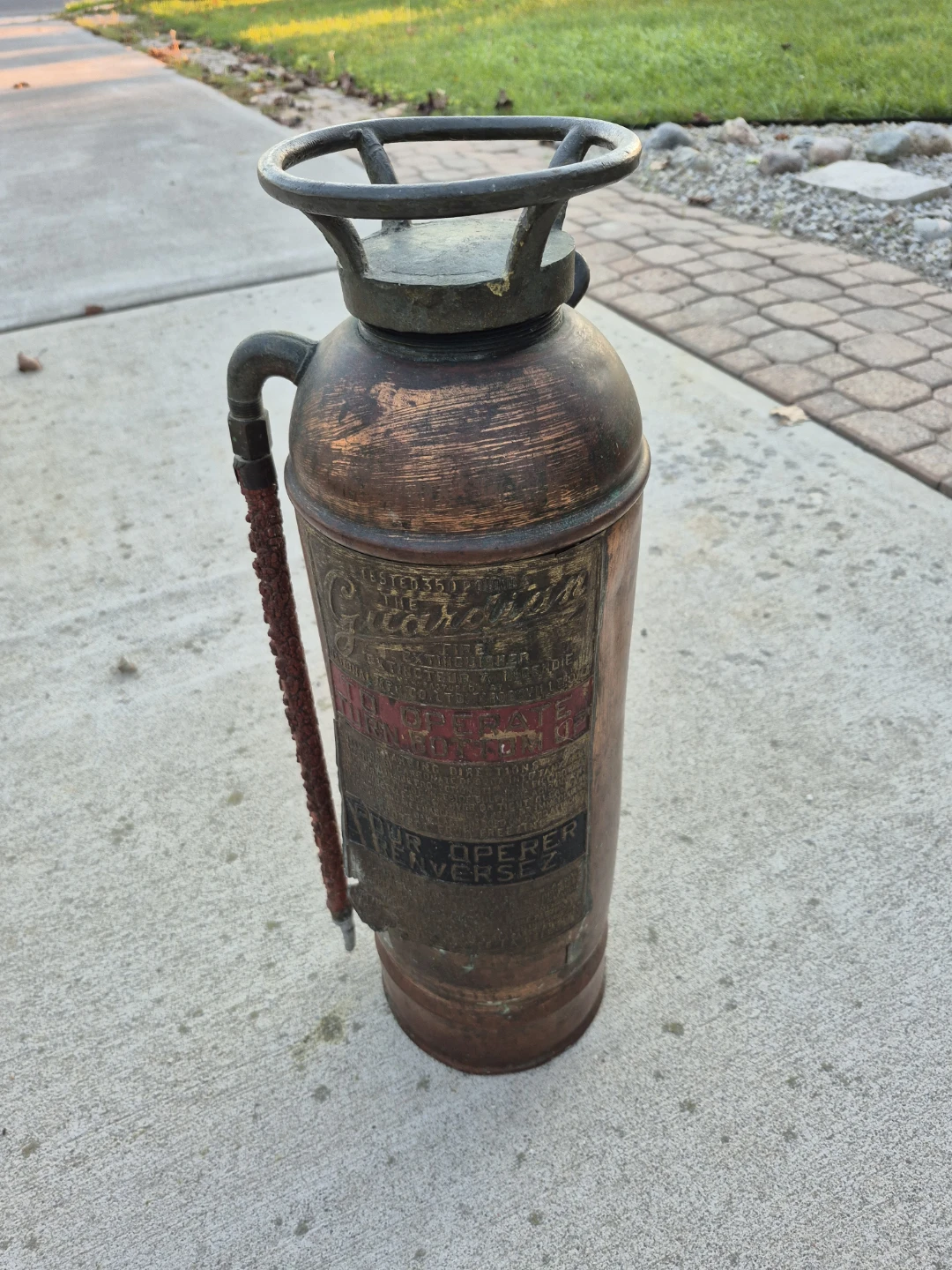 Vintage "GUARDIAN" Fire Extinguisher - photo 3