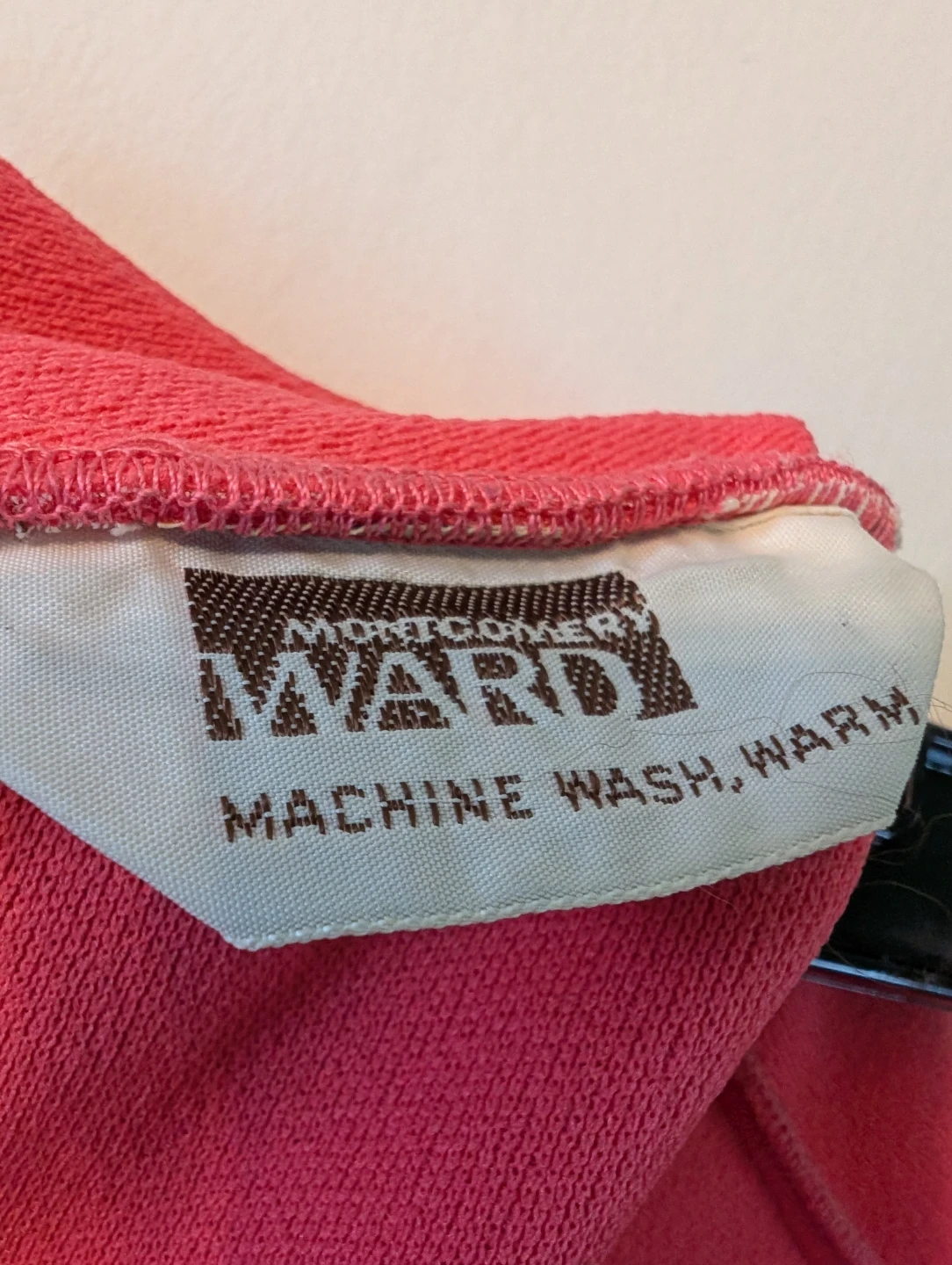 Vintage Montgomery Ward Pink Rhinestone Dress - photo 5