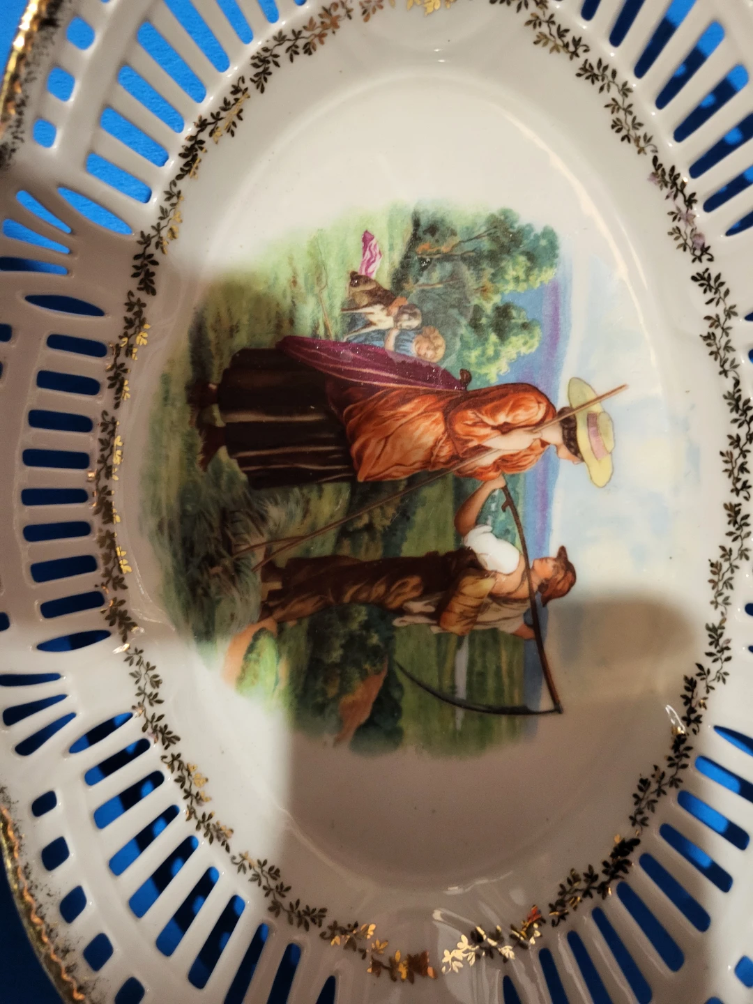 Vintage Porcelain Serving Dish Made in Germany - photo 2