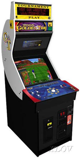 2005 Golden Tee Fore Arcade Cabinet
