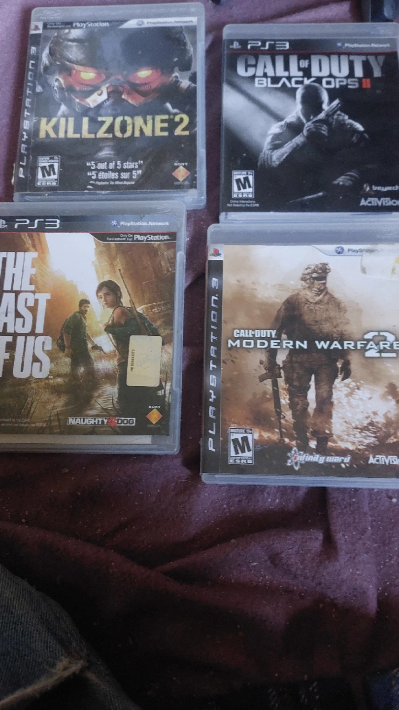 Set of 4 PlayStation 3 Games
