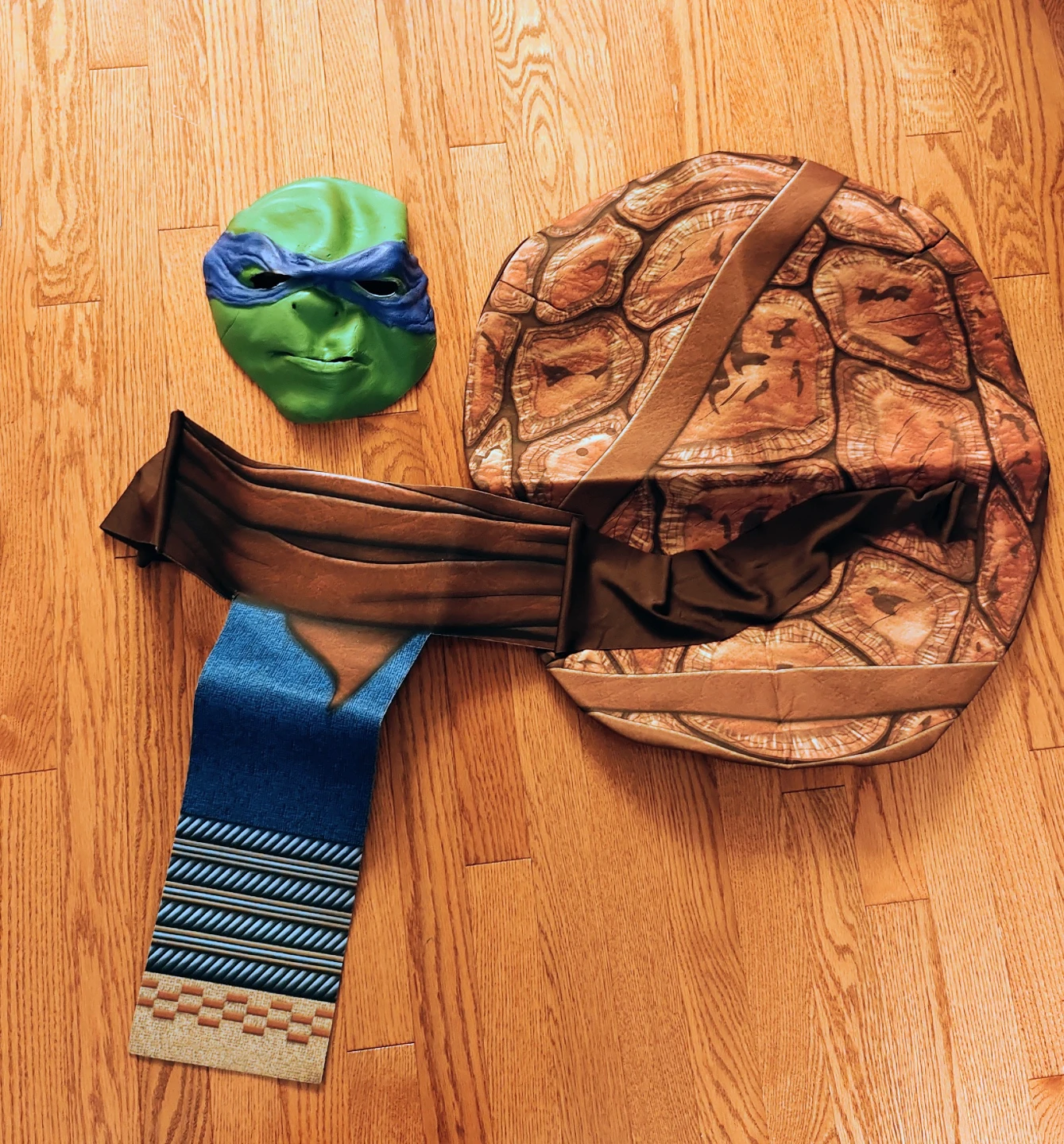 Ninja Turtles Leonardo Adult Costume Medium, Incomplete - photo 2