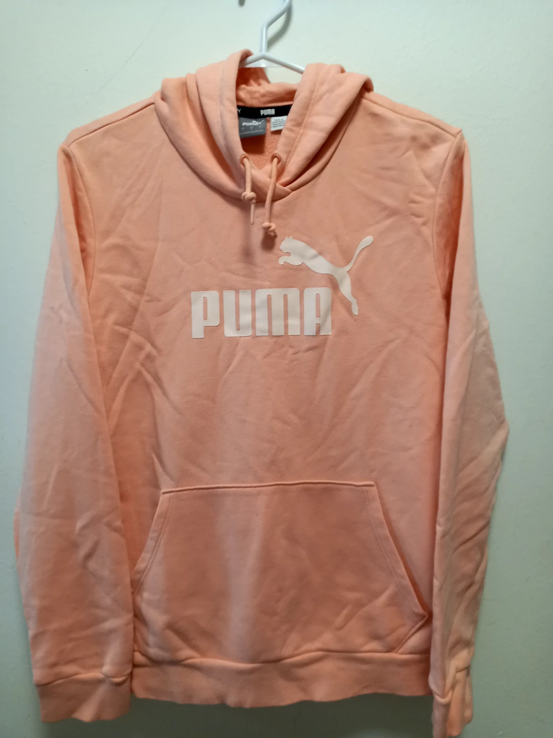 Puma orange hoodie