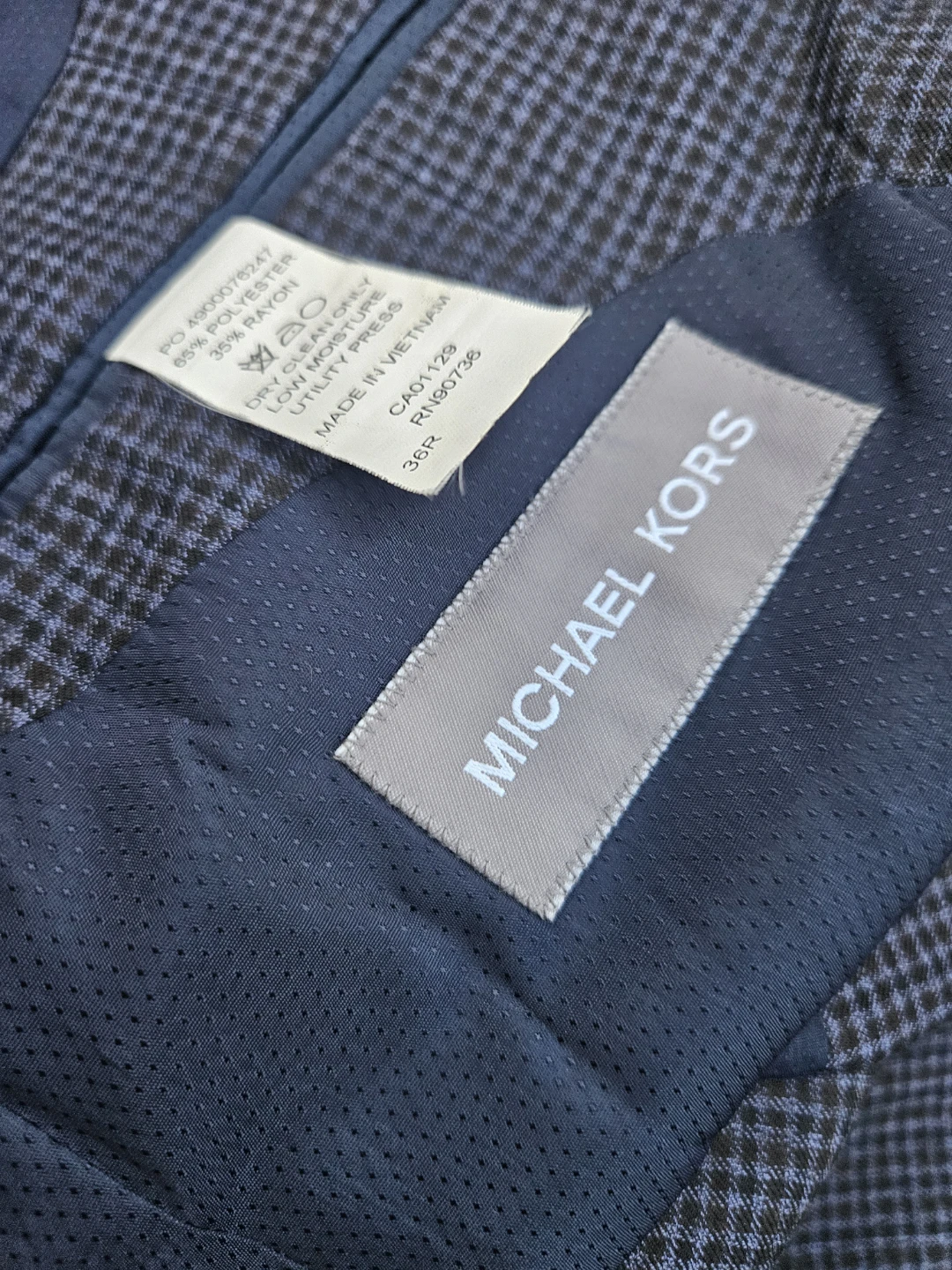 10 mens used brand name wool jackets and 2 suits size 38R - photo 5