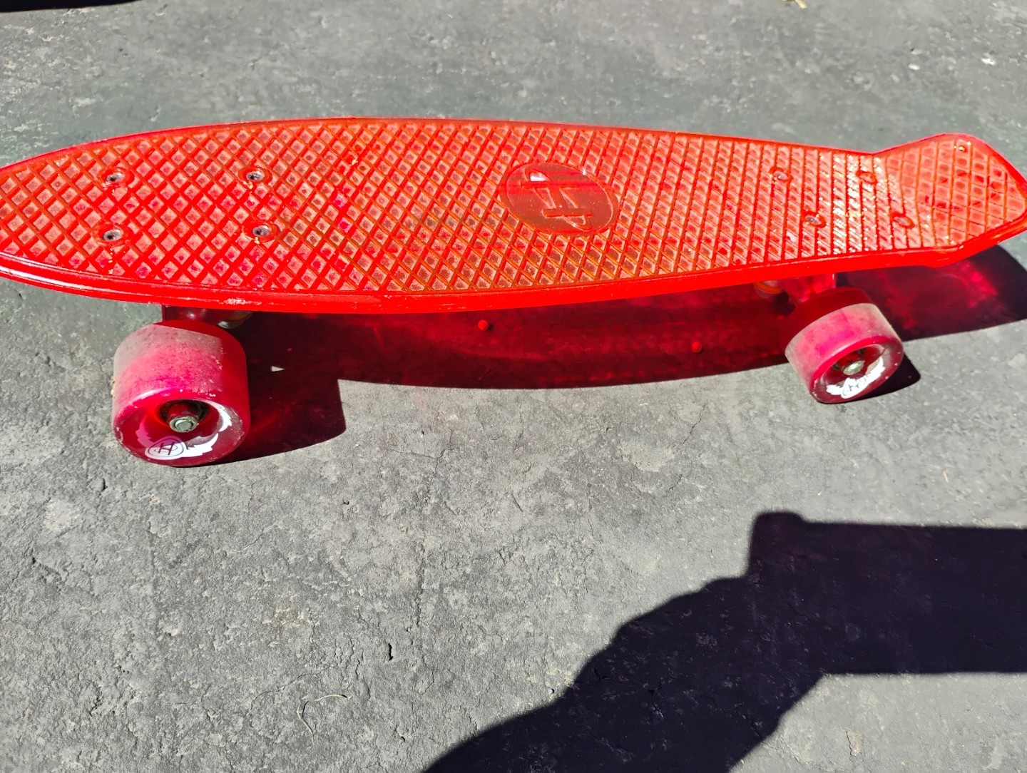 Penny Plastic Skateboard Red - photo 3