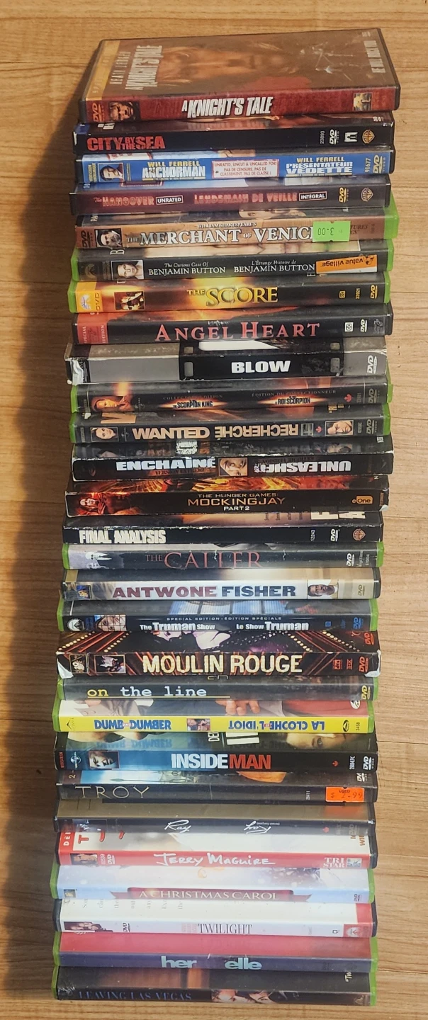 30 Dvds