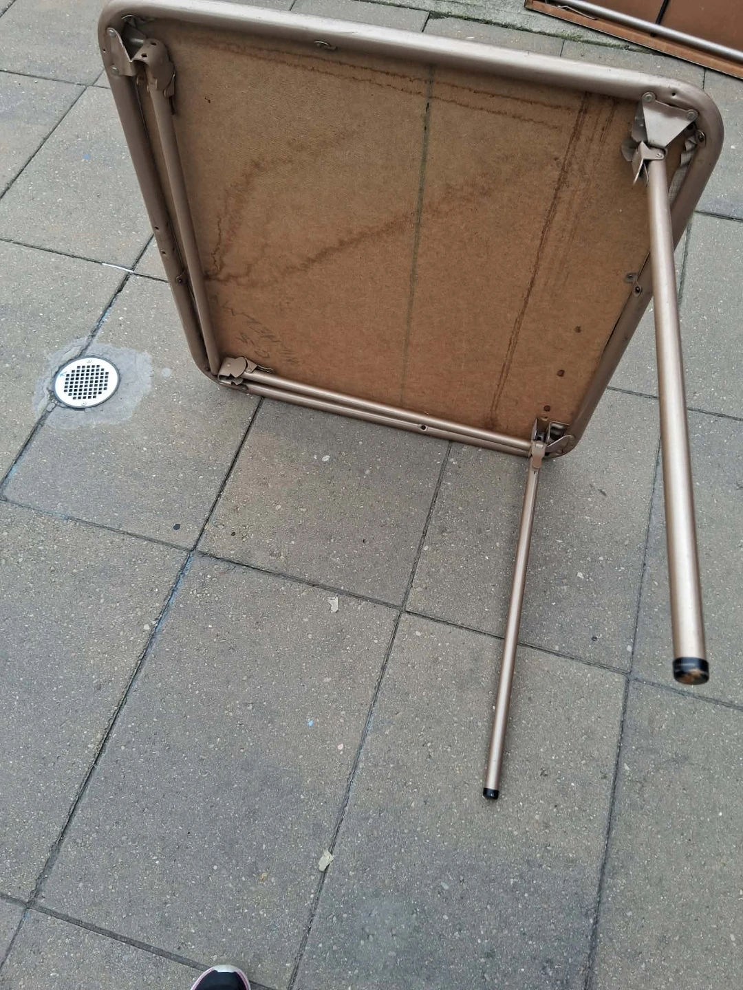 Square Folding Card Table - photo 5