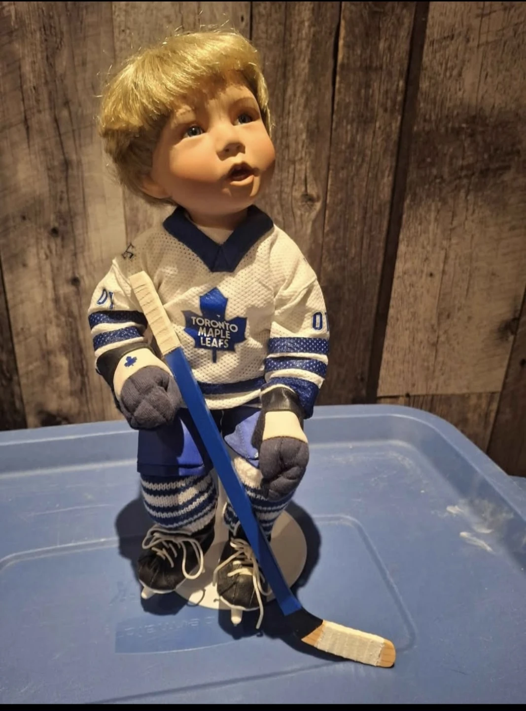 Toronto Maple Leaf doll.