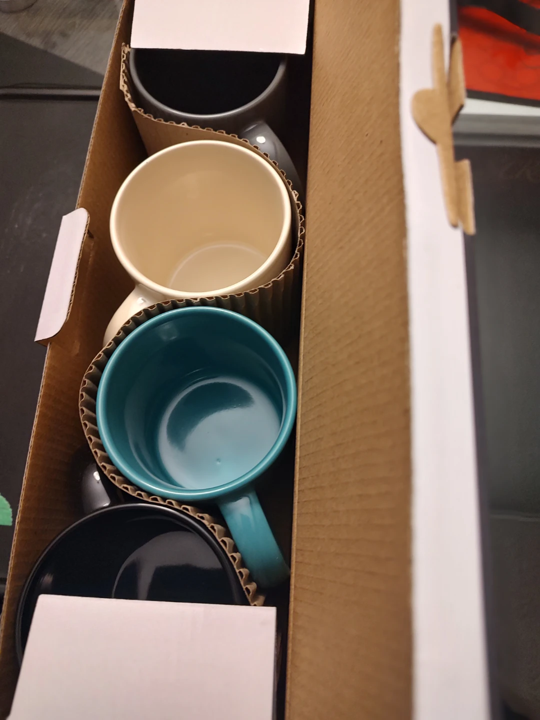 Master Chef 4-Piece Stoneware Mug Set - photo 3