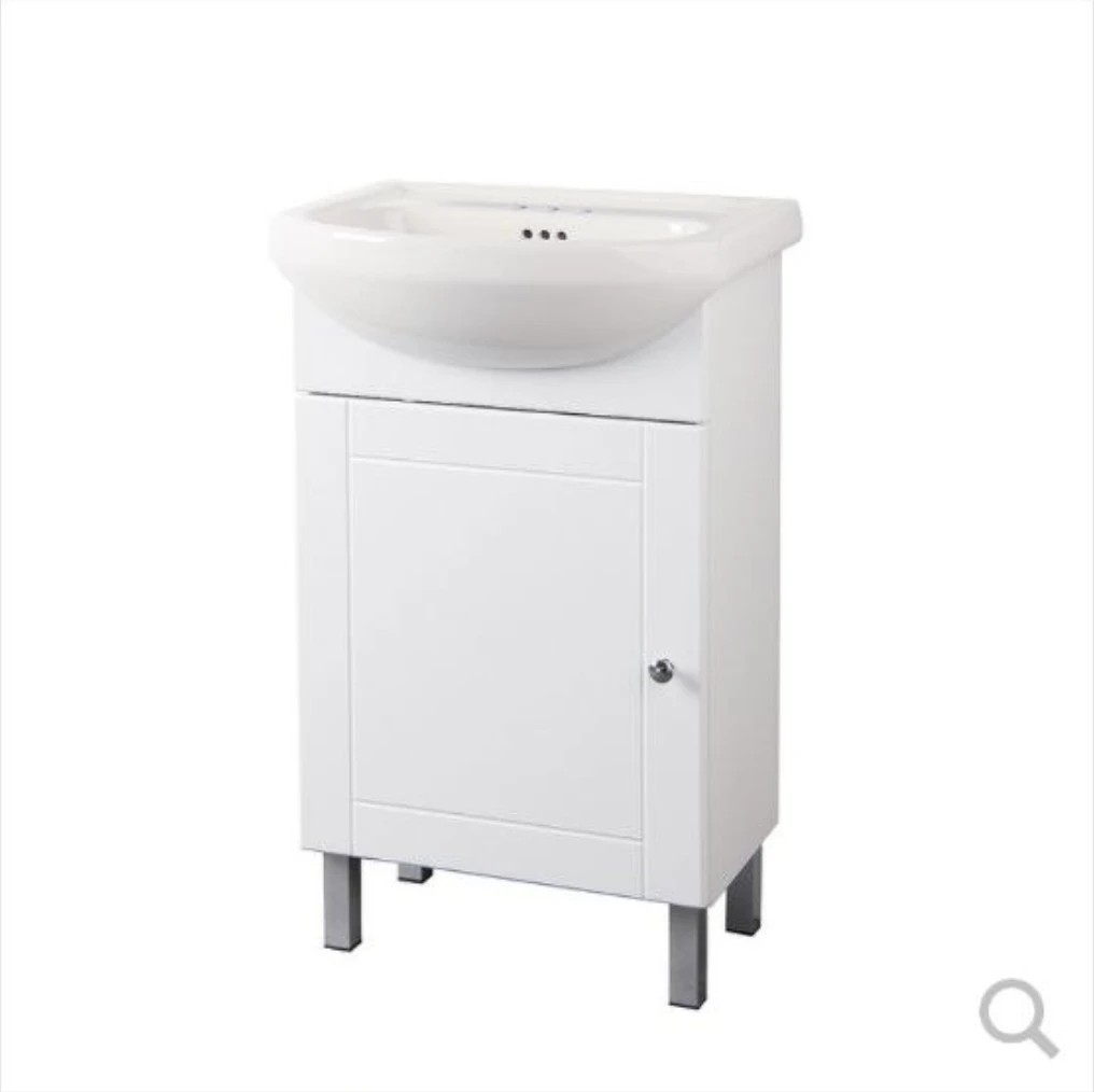 White Bathroom Vanity Cabinet ONLY – Sink Not Included - photo 3