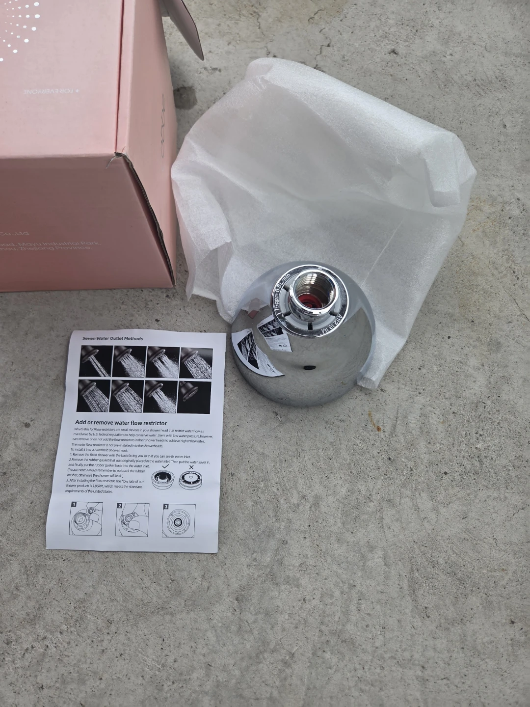 Cobbe Fixed Showerhead