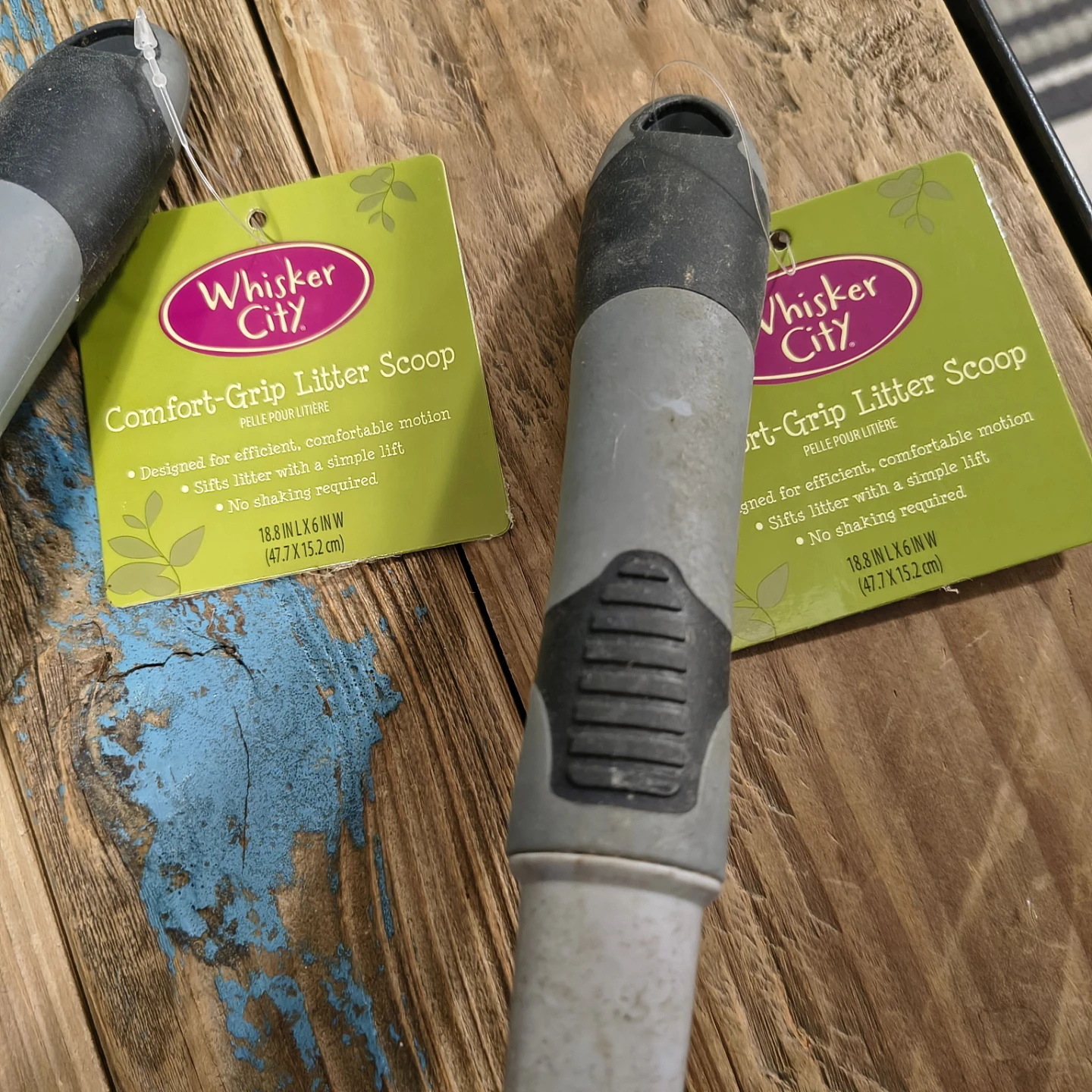 Whisker City Comfort-Grip Litter Scoop X2