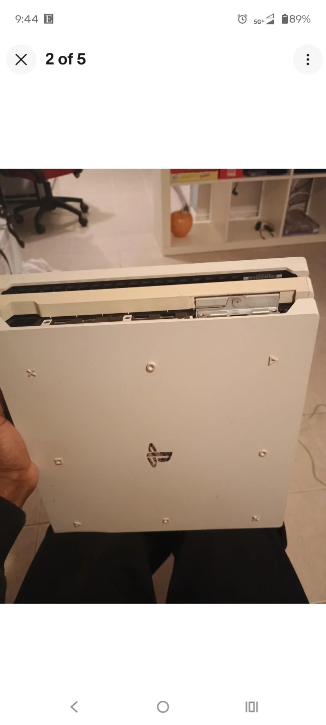 PlayStation 4 1TB Slim Glacial White - photo 3