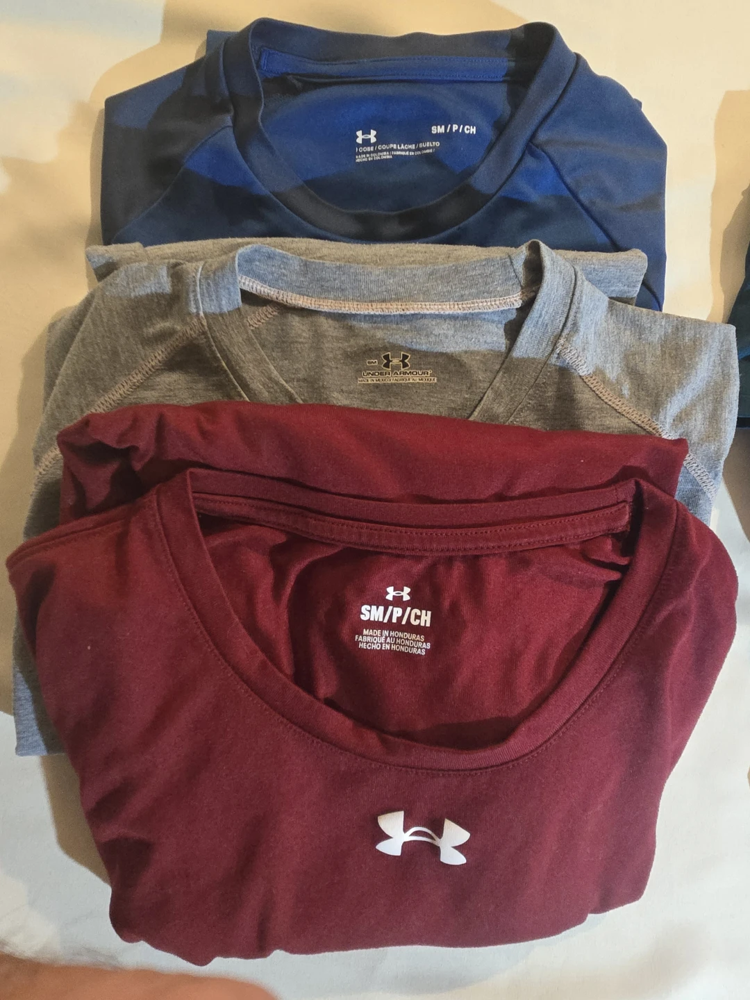 Men's SMALL Under Armour t-shirts(5).  EUC. - photo 2